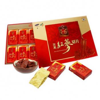 Hồng Sâm thái lát tẩm Mật Ong SAMBOK Hàn Quốc hộp 200g (Honey Sliced Korean Red Ginseng)